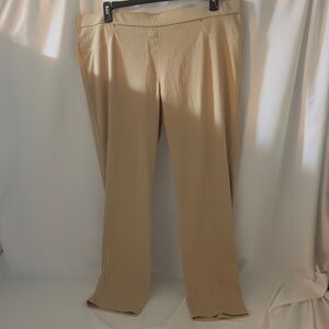 NWT Ruby Road Woman's Khaki Bamboo In Th Mix 2018 Pull on Pants Back Pockets XL